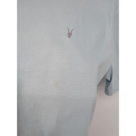 AllSaints T Shirt Men Size L Regular Fit Minimalist Logo Quiet Luxury Soft Urban - Picture 5 of 10